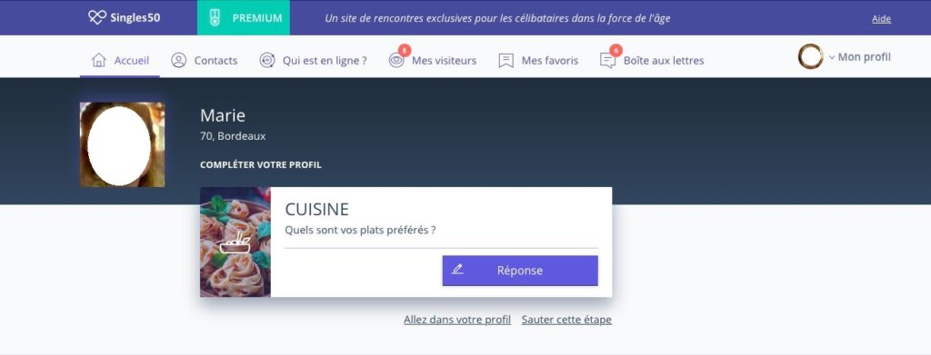 Capture d’écran de Singles50