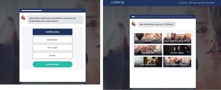 C-dating vous permet de choisir entre des rencontres coquines à votre image en vous permettant de trouver des partenaires pour une aventure d’un soir, une distraction ou du bon temps