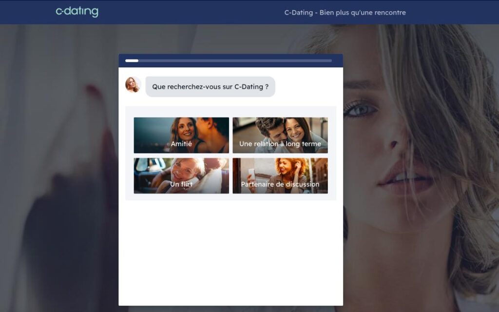Capture d’écran de C-Dating