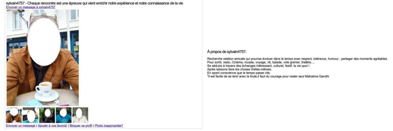 Jecontacte vous permet de publier votre annonce personnalisée afin de vous présenter de façon authentique