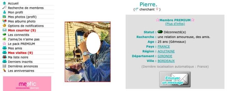 Les profils Proximeety offrent une vue complète du mode de vie et des aspirations des membres